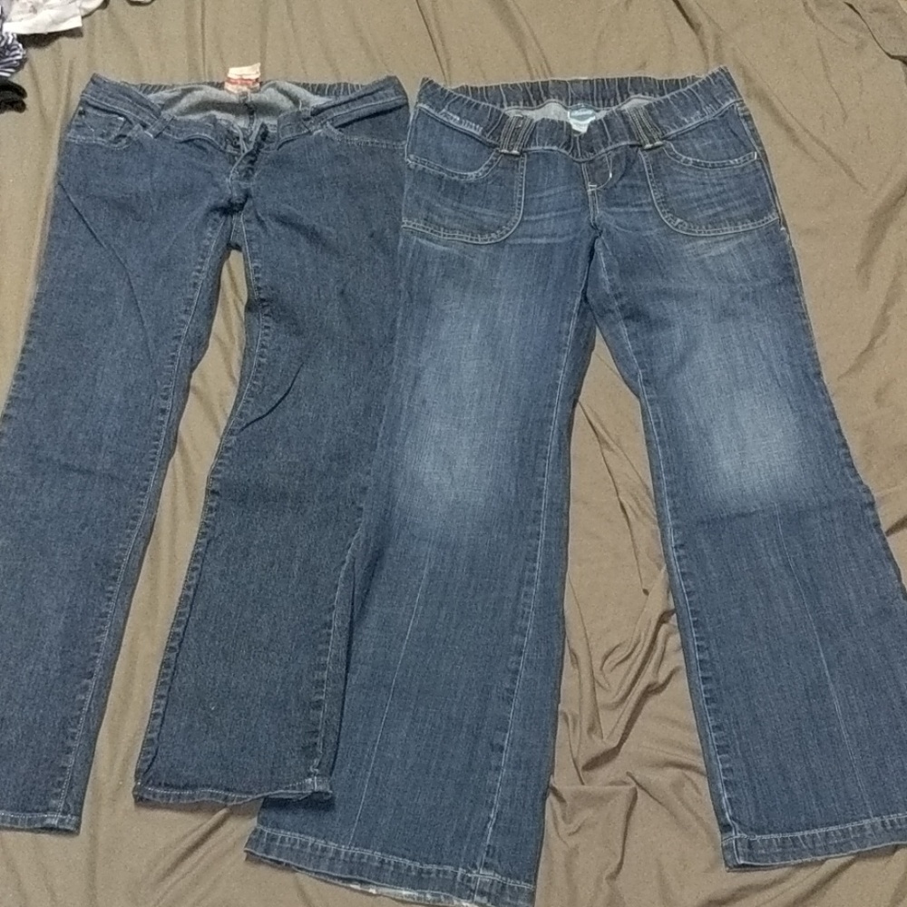 2-for-1 maternity jeans